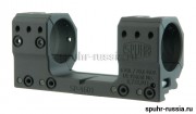 SP-4601 Единое основание SPUHR с кольцами 34 мм для установки на picatinny, наклон 6 MIL/ 20,6 MOA Швеция