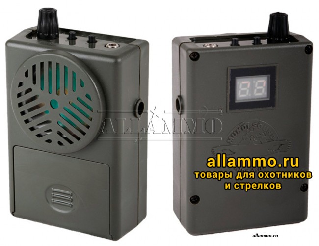 CPD-MR103.jpg Электронный манок с дисплеем без д/у на 40 голосов MUNDI SOUND