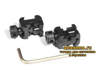 Стойка ЛЕП (под европризму) на базу ласточкин хвост 8-12мм