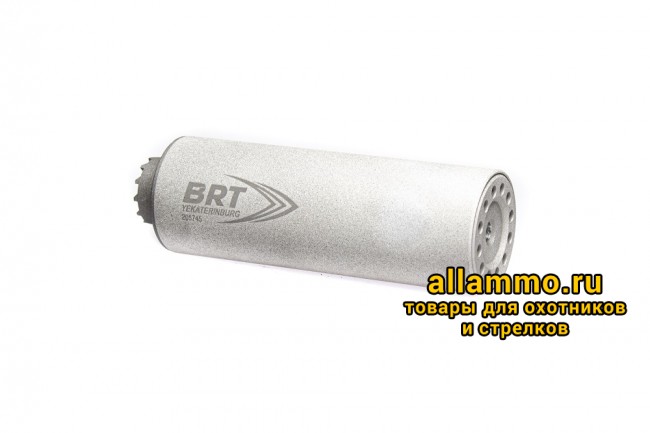 Реактивный ДТКП закрытого типа BRT Барс Х для АК-74/Сайга-МК, кал. 5,45/223 (140мм, резьба M24х1,5R, п/п 7,5мм, ⌀ 50мм)