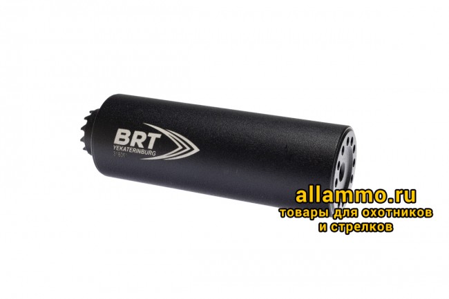 Реактивный ДТКП закрытого типа BRT Барс Х для АК-74/Сайга-МК, кал. 5,45/223 (140мм, резьба M24х1,5R, п/п 7,5мм, ⌀ 50мм)