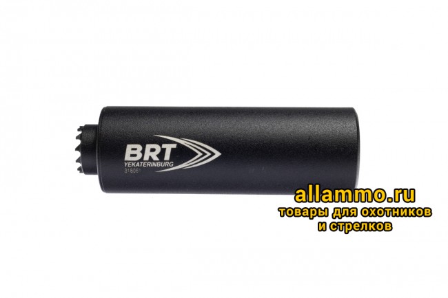 Реактивный ДТКП закрытого типа BRT Барс Х для АК-74/Сайга-МК, кал. 5,45/223 (140мм, резьба M24х1,5R, п/п 7,5мм, ⌀ 50мм)