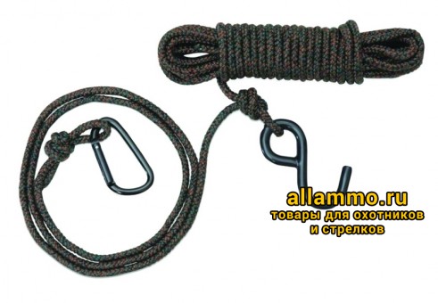 Шнур с карабином и крюком 9.1м (Ameristep-310)