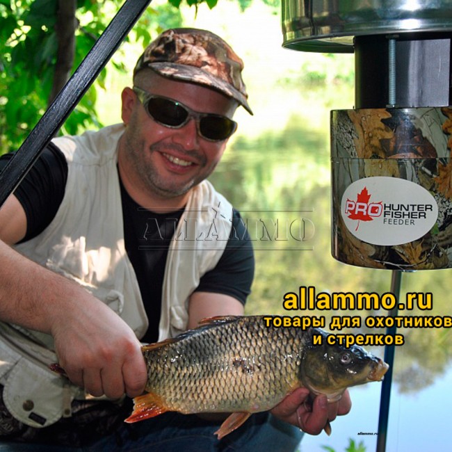 79f8961fdf08599faee0e6b15a96d115.jpg Автоматическая кормушка камуфляжная (6В)