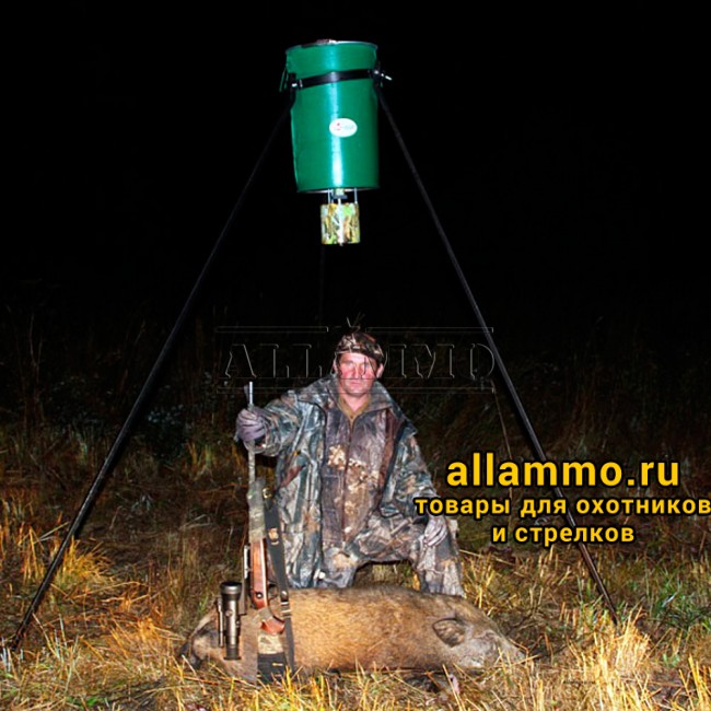 ca5914ba13a059d4ab3dfe714c2600e0.jpg Автоматическая кормушка камуфляжная (6В)