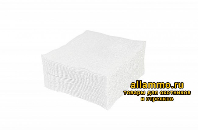 1ec5795f257eac4194ae5ac32f286b49.jpg Патчи ЧИСТОGUN фланель, к..30-.375, квадрат 50х50 мм, 500 шт., белый (CH-50x50/500)