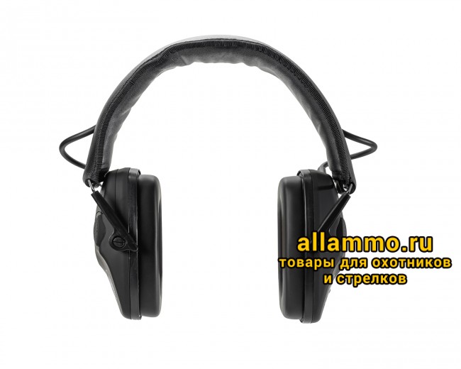 Наушники активные ShotTime 32 NRR 22dB, кожа, поролоновые амбушюры