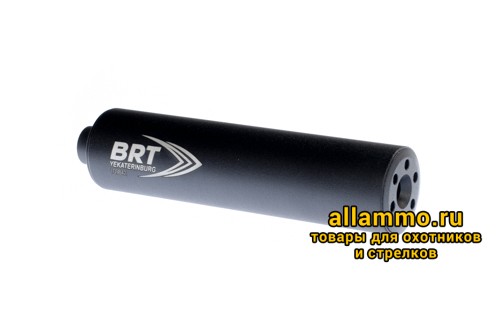 IMG_3175 Реактивный ДТК Lite закрытого типа BRT для AR-15/M4, кал. 223/5,45 (160мм, 6 камер , резьба 1/2"-28 UNF, п/п 7,5 мм, ⌀ 40мм)