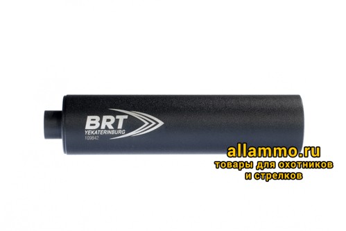 IMG_3176 Реактивный ДТК Lite закрытого типа BRT для AR-15/M4, кал. 223/5,45 (160мм, 6 камер , резьба 1/2"-28 UNF, п/п 7,5 мм, ⌀ 40мм)