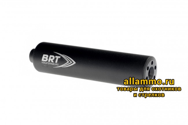 74811 Реактивный ДТК Lite закрытого типа BRT для AR-15/M4, кал. 223/5,45 (160мм, 6 камер , резьба 1/2"-28 UNF, п/п 7,5 мм, ⌀ 40мм)