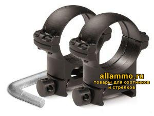 Стойка W (кольца 25,4мм) на базу weaver высота 29мм