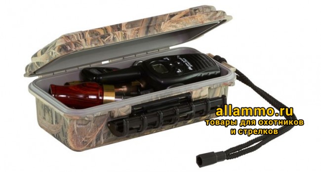 Plano Бокс водонепроницаемый, материал - поликарбонат, 23х12х8 см Realtree Xtra
