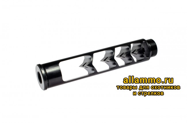 Реактивный ДТКП закрытого типа BRT Москит (160мм, резьба М18х1R,  cal. 6.5, ⌀ 30мм)