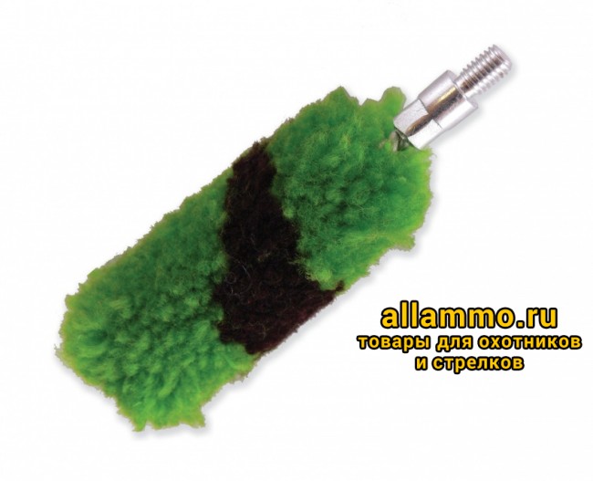 83ec9e01e01b28deae99668762a8e326.jpg Ершик пуховка шерсть ShotTime 16 Ga. резьба папа 5/16-27 (ST-BD-16)