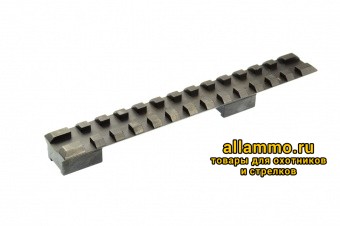 (No.70) Единое основание KOZAP Picatinny/Weaver Long на CZ 452/455 L=145мм ВН=15мм