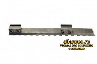 (No.70) Единое основание KOZAP Picatinny/Weaver Long на CZ 452/455 L=145мм ВН=15мм