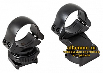 1022-30067 Быстросъемные поворотные кольца MAK 30мм с основаниями на A.Zoli 1900 KR=26мм BH=17мм