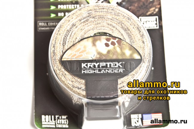 Камуфляжная лента многоразовая McNett Kryptek Highlander