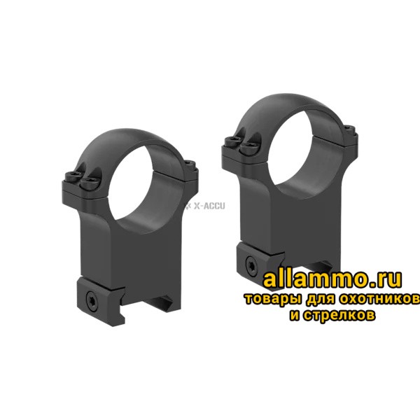 Кольца Vector Optics 30мм Высокие на Picatinny/Weaver (XASR-S13)