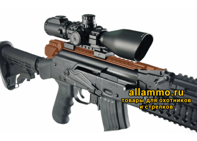 База Leapers weaver быстросъемн на АК47/Сайга (фикс.приклад)/Вепрь 136