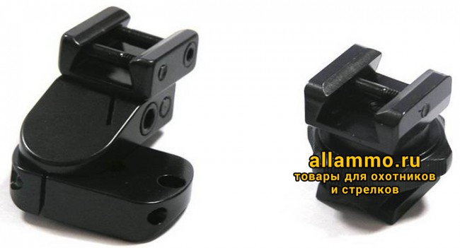 1022-40003 Быстросъемный поворотный кронштейн MAK под LM-призму с основаниями на Browning BAR/Benelli Argo KR=26мм BH=17мм