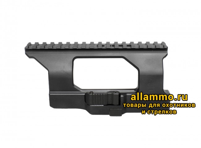 Боковой быстросъемный кронштейн Picatinny/Weaver SAG для АК/Вепрь/Сайга