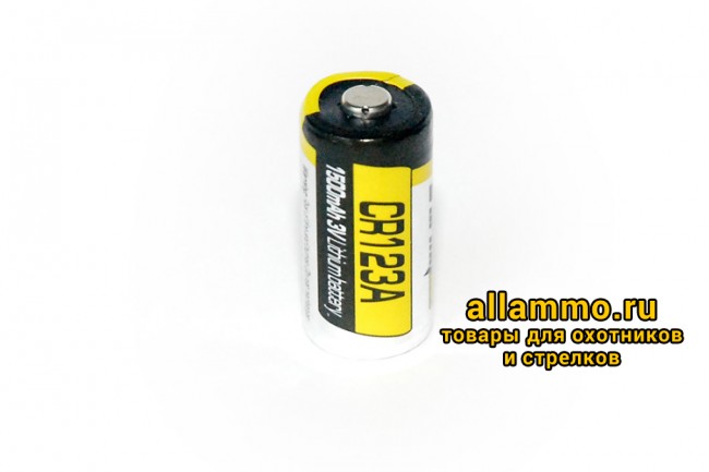 Батарейка CR123A Li-ion Armytek 1600мАч