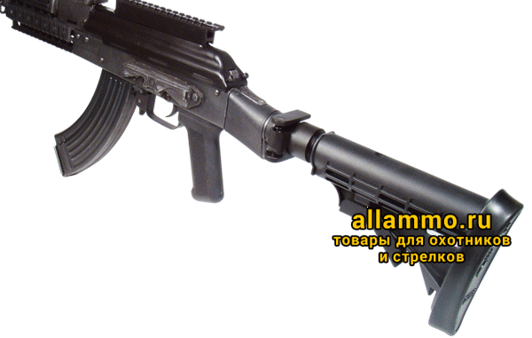 Приклад телескопический LEAPERS с переходником на Сайгу (RB-T68747B-KT)