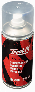 Универсальное слабощелочное ружейное масло Треал-М с высокой проникающей способностью 270 мл.