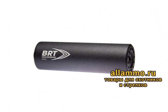 Реактивный ДТКП закрытого типа BRT для Сайга 9, кал. 9мм (160мм, резьба M16х1R, п/п 11мм, ⌀ 50мм)