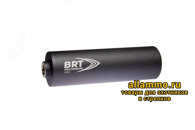 Реактивный ДТКП закрытого типа BRT для Сайга 9, кал. 9мм (160мм, резьба M16х1R, п/п 11мм, ⌀ 50мм)