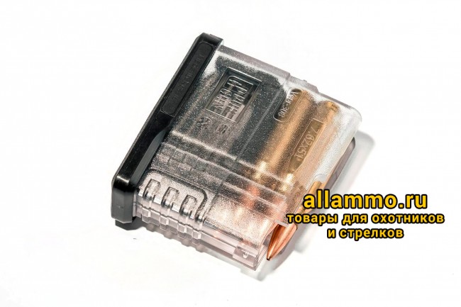 Магазин Pufgun на Вепрь-308 7,62х51 5 патронов, прозрачный