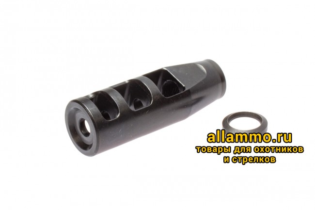 Реактивный ДТК AlfaTech JP 3D на AR-15/M4 (1/2х28 UNEF)