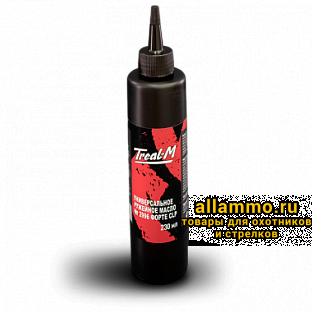 c0bfe0daea2f8f7fadae49b7bf22c6f0.png Универсальное слабощелочное ружейное масло Треал-М с высокой проникающей способностью 230 мл.