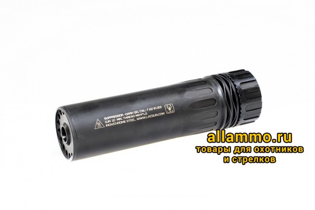 Быстросъемный газоразгруженный ДТК закрытого типа LAC на АК-74/Сайга-МК, кал. 7,62/.30, резьба 24*1.5  (LAC0229)