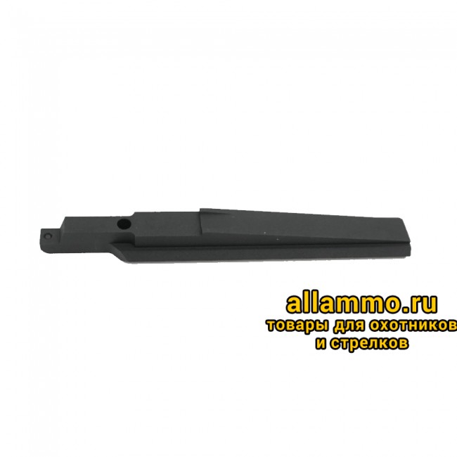 Кронштейн AKademia "Вайпер" - планка Picatinny, для оружия АК-типа, 11 слотов, материал - алюминий, черный, вес 46гр.