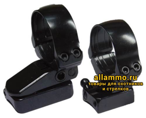 304-17003 Быстросъемные поворотные кольца Apel EAW 34мм с основаниями на Argo/BAR KR=21мм BH=19мм