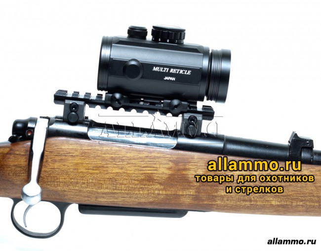 Переходник ЭСТ weaver-U (вивер Ю) на базу ласточкин хвост 8-12мм