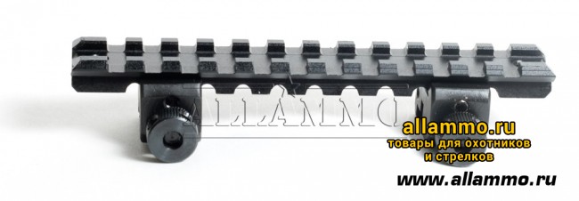 Переходник ЭСТ weaver-U (вивер Ю) на базу ласточкин хвост 8-12мм