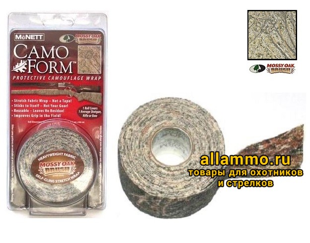 Камуфляжная лента многоразовая McNett ветки