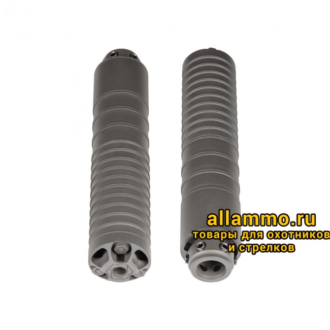 ДТК закрытого типа Гексагон на TG3 с длинным пламегасителем калибр 9,6х53