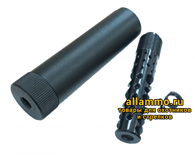 73558.5000.png Пламегаситель Тактика-Тула НОЧЬ-2 9,6Х53R LANCASTER (.411ТКМ) (М16*1) (20080)