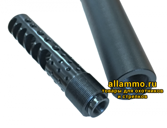 73559.5000.png Пламегаситель Тактика-Тула НОЧЬ-2 9,6Х53R LANCASTER (.411ТКМ) (М16*1) (20080)