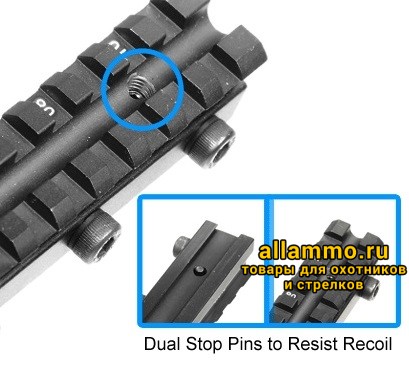 42726dd1ffac3fa107e6df7078eb326d.jpg Кронштейн UTG Weaver для призмы 9-11мм с наклоном