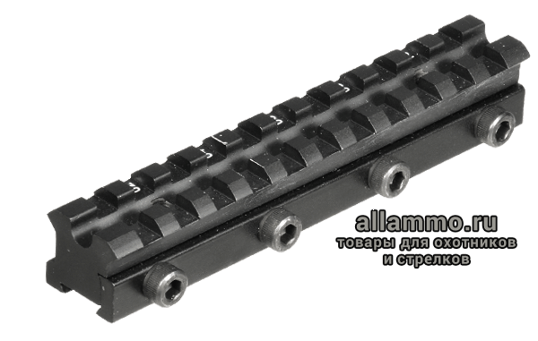 e136380b8e24a89ca9fb1a1f1db85540.gif Кронштейн UTG Weaver для призмы 9-11мм с наклоном