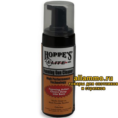 4_(50).jpg Пена для удаления нагара и освинцовки Hoppe`s Elite флакон 120 мл