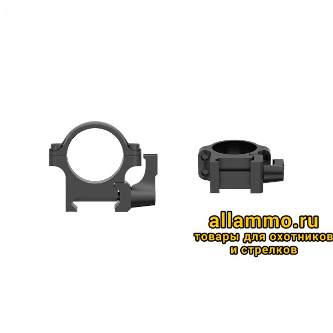 Быстросъемные кольца  Vector Optics 25,4мм, Weaver, Низкие H=19мм (XASR-SQ01)  