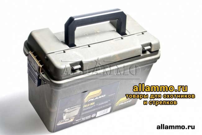 Plano Ящик для снаряжения, 38*20*16см. ручкой, уплотнитель, цвет Green