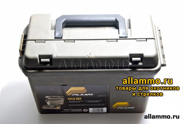 Plano Ящик для снаряжения, 38*20*16см. ручкой, уплотнитель, цвет Green