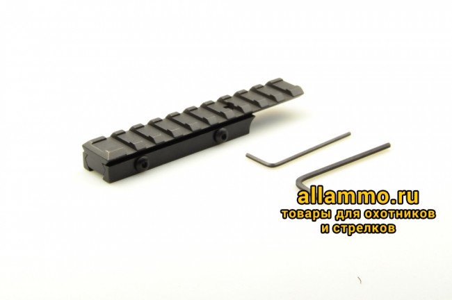 Планка KOZAP Picatinny/Weaver на BRNO Combo стальная (единое) (No.68)